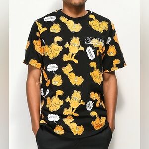 THE Hundreds x Garfield Mood All Over Print t shirt top